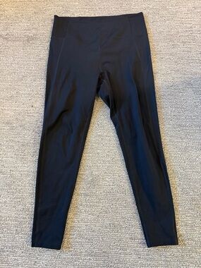 Girlfriend Collective High Rise Leggings Black Compression Workout Yoga Pants XL